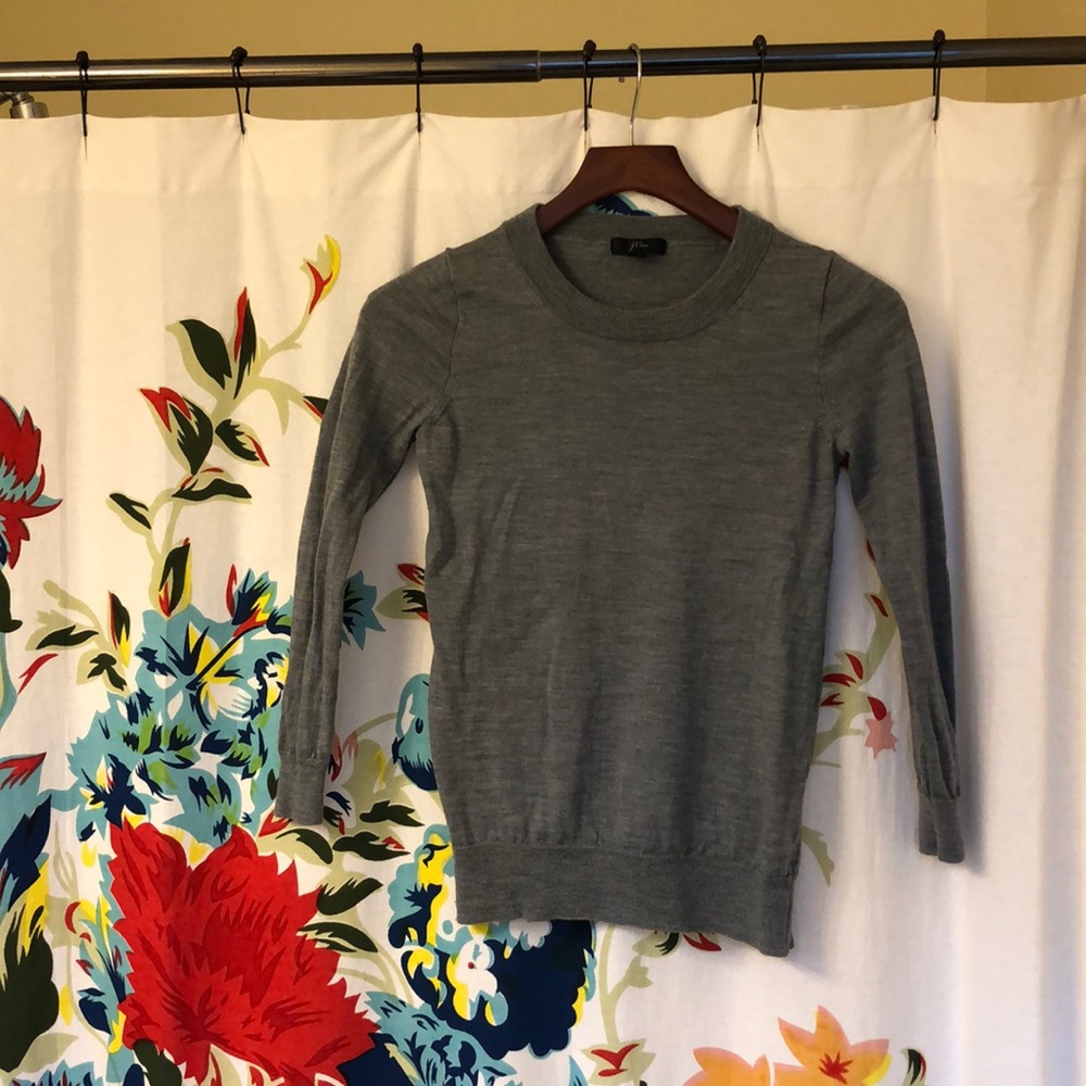J. Crew | Tippie Gray Sweater | Size XS